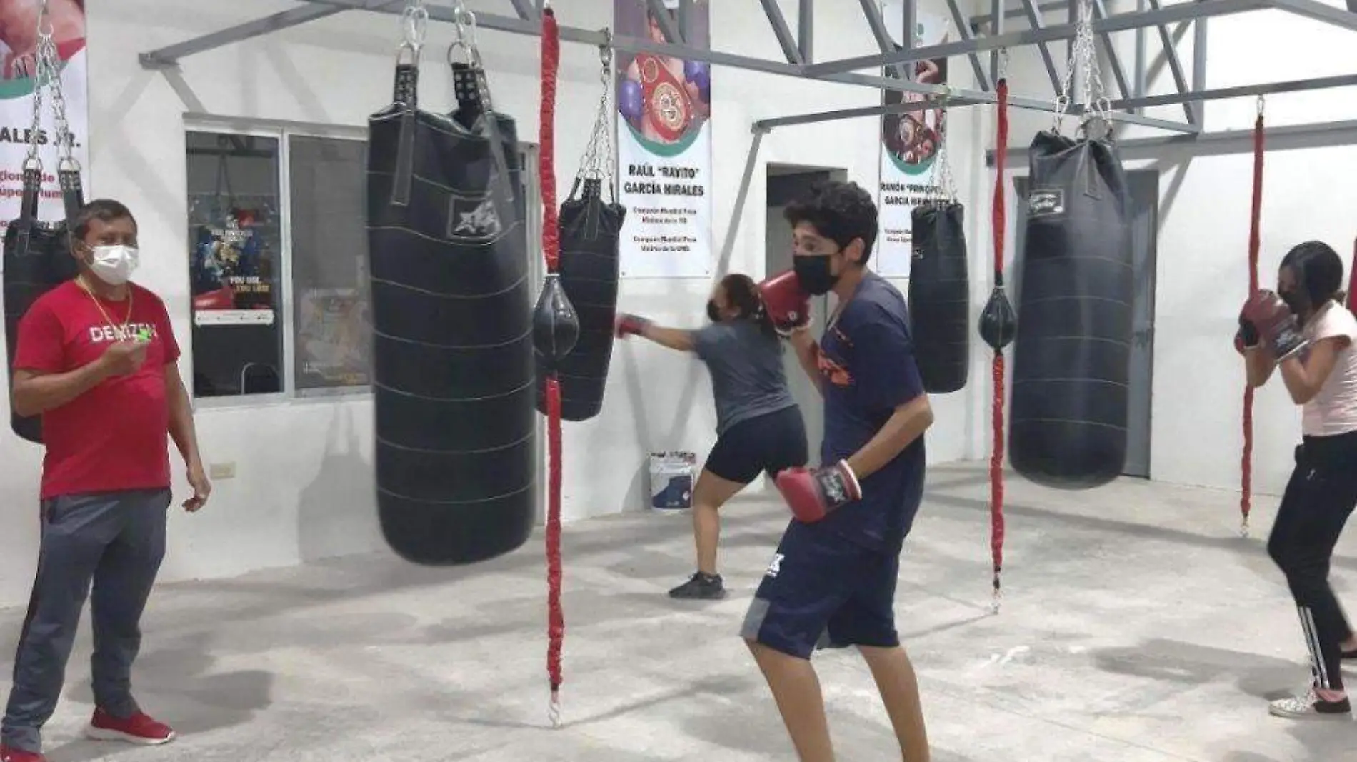 Entrenamientos Gimnasio Municipal de Box